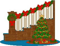 christmas stairs