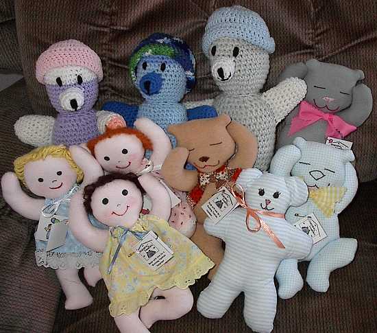 bears and dolls