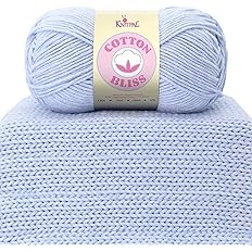 blue baby yarn