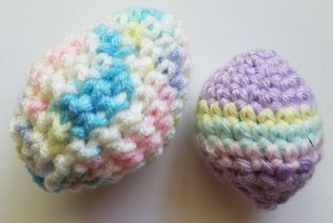 crocheted eggs pattern for easter